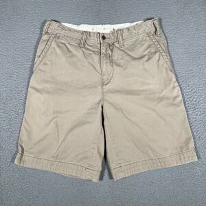 Polo Ralph Lauren Shorts Mens 33 Brown Officers 100% Cotton Chino Casual Pony